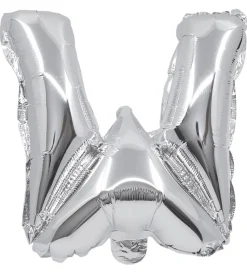 Decorata Party Foileballon - 30 cm - W - Sølv