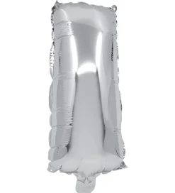 Decorata Party Foileballon - 33 cm - I - Sølv