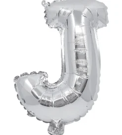 Decorata Party Foileballon - 31 cm - J - Sølv