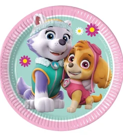 Decorata Party Paptallerkner - 8-pak - 19,5 cm - Paw Patrol Skye
