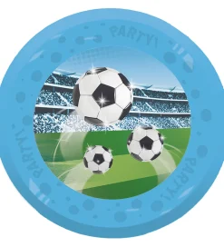 Decorata Party Plastiktallerkner - 4-pak - 21 cm - Soccer Fans