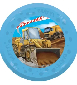 Decorata Party Plastiktallerkner - 4-pak - 21 cm - Construction