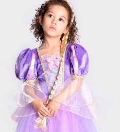 Den Goda Fen Udklædning - Rapunzel m. Hårbøjle - Lilla