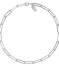 Design Letters Armbånd - Chunky Square - Large - Sølv