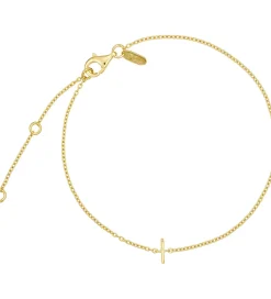 Design Letters Armbånd - I - 18K Guldbelagt