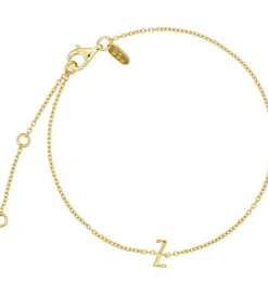 Design Letters Armbånd - Z - 18K Guldbelagt
