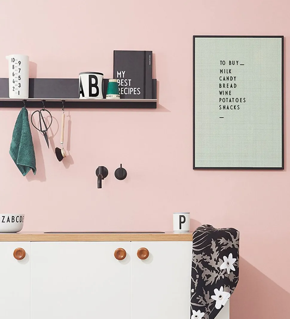 Design Letters Bogstaver - Sort