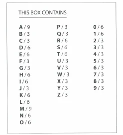 Design Letters Bogstaver - XL - Hvid