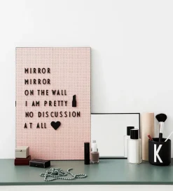 Design Letters Ikoner - Fest - Sort