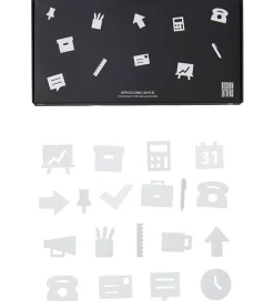 Design Letters Ikoner - Kontor - Hvid