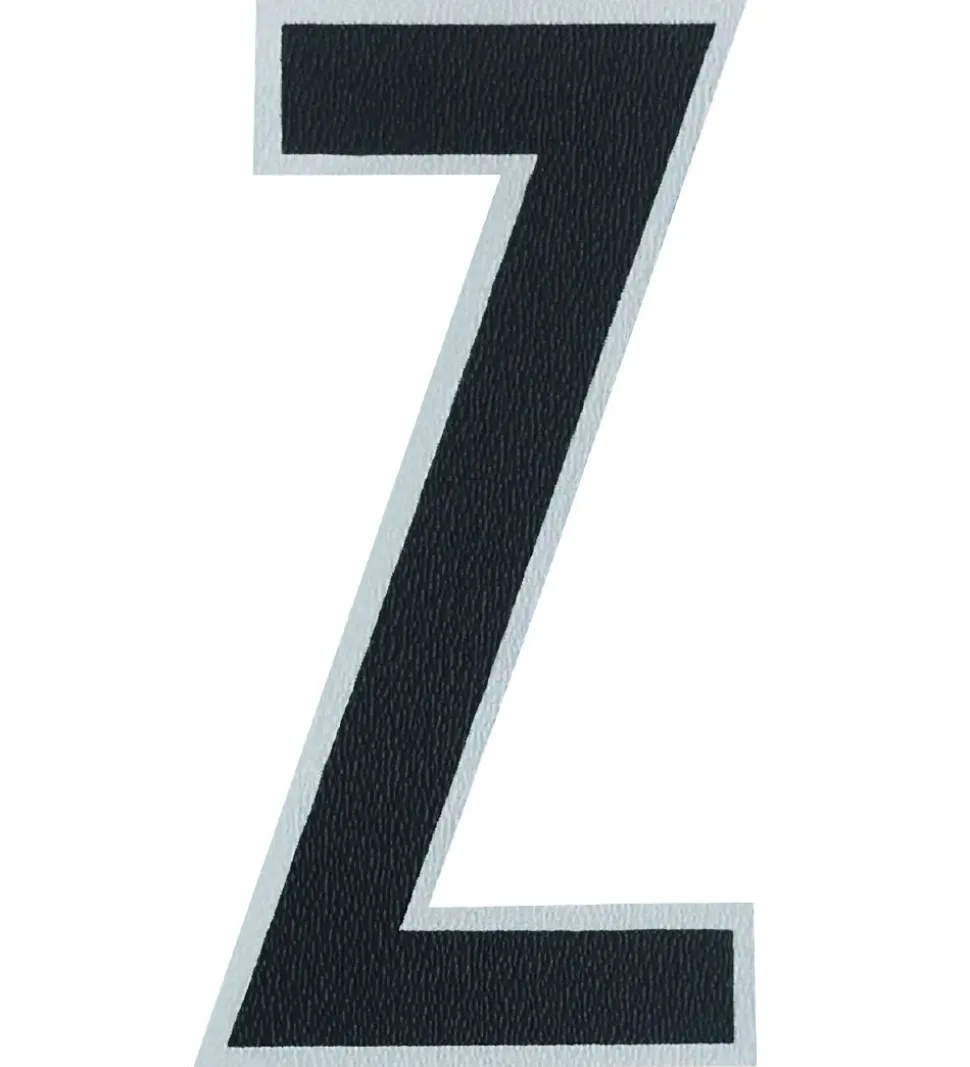 Design Letters Klistermærke - Mobil - Z - 5cm - Black