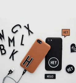 Design Letters Klistermærke - Mobil - Z - 5cm - Black