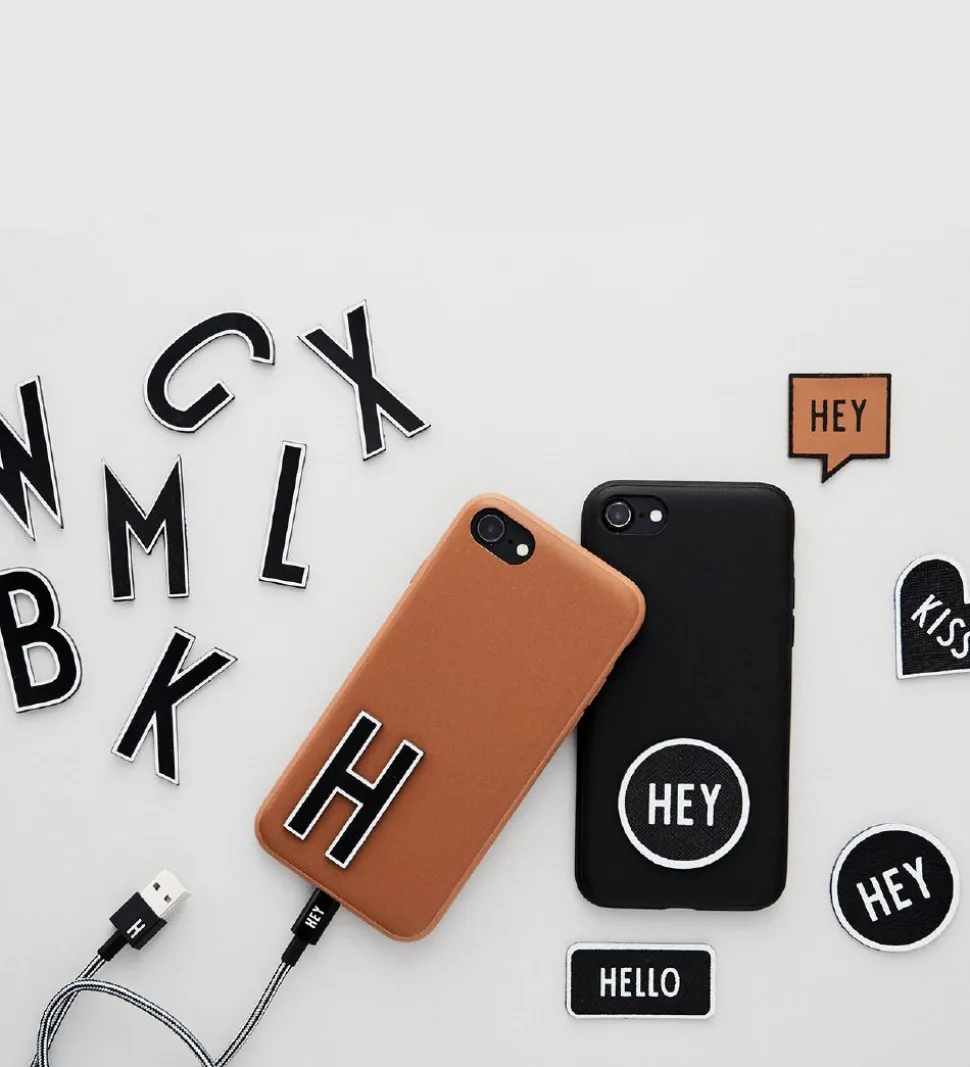 Design Letters Klistermærke - Mobil - Z - 5cm - Black