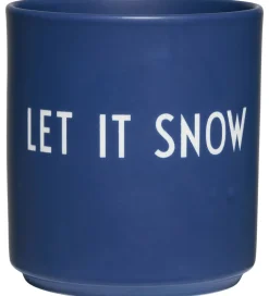 Design Letters Kop - Favourite - Let It Snow - Midnight Blue