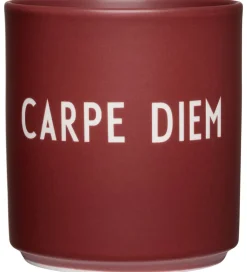 Design Letters Kop - Mini - Carpe Diem - Syrrah Burgundy