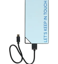 Design Letters Powerbank - 8000mAh - Lyseblå