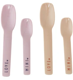 Design Letters Skeer - 4-pak - Mini Favourite - Lavendel/Beige