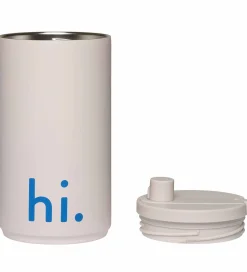 Design Letters Termokop - Travel - 350 ml - Beige m. Hi
