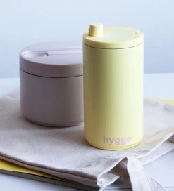 Design Letters Termokrus - Travel - Hygge - 350ml - Gul