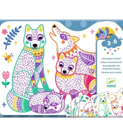 Djeco Farvesæt - Magisk Farve - Skovens Dyr