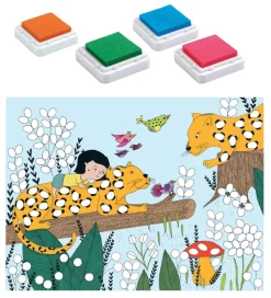 Djeco Fingermaling - Sæt - Jungle