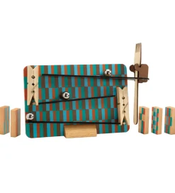 Djeco Kuglebane - Træ - Zig & Go - 14 dele - Fork