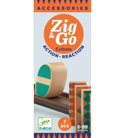 Djeco Kuglebane - Træ - Zig & Go - 7 dele - Culbuto
