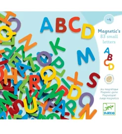 Djeco Magneter - 83 stk. - Træ - Bogstaver