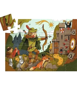 Djeco Puslespil - Robin Hood - 36 Brikker