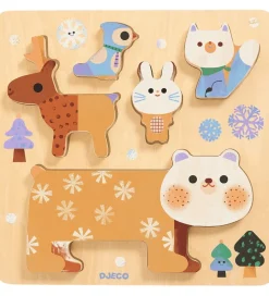 Djeco Puslespil - WoodyStack