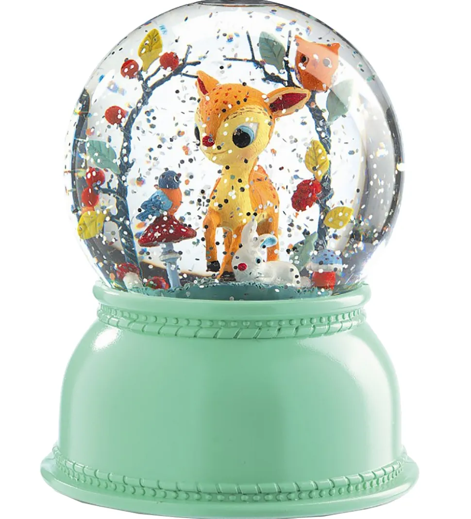 Djeco Snekugle m. Lys - 14 cm - Dådyr