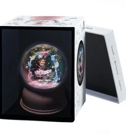 Djeco Snekugle m. Lys - 14 cm - Rosa m. Ballerina