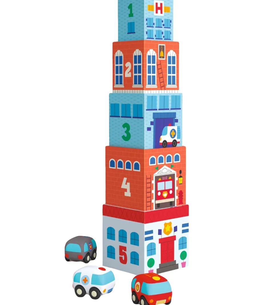 Djeco Stablelegetøj - TopaniCar