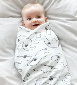 Done By Deer - Contour Babysvøb 2-pak - 120x120 - Lys Rosa