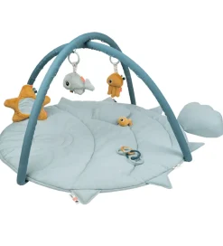 Done By Deer Aktivitetstæppe - Sea Friends - Blå