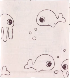 Done By Deer Babysvøb - 120x120 - 2 stk - Sea Friends - Pudder