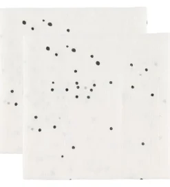 Done By Deer Babysvøb - 120x120 - 2-pak - White Dreamy Dots