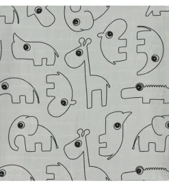 Done by Deer Babysvøb - 120x120 cm - 2-pak - Contour Grey