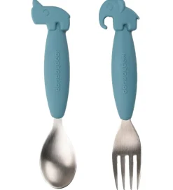 Done By Deer Bestiksæt - 2-Pak - Blue