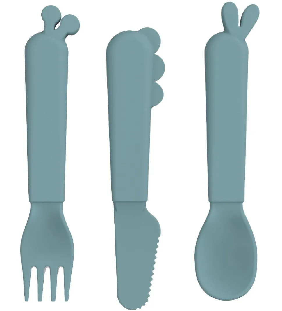 Done by Deer Bestiksæt - 3-pak - Blue