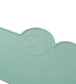 Done by Deer Dækkeserviet - Silikone - Krokodille - Grøn