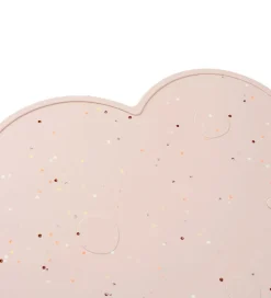 Done by Deer Dækkeserviet - Silikone - Sky - Confetti Powder