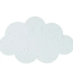 Done by Deer Dækkeserviet - Silikone - Sky - Confetti Blue