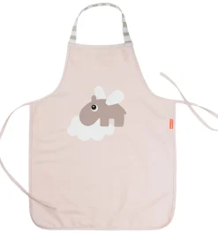 Done By Deer Forklæde - PU - Happy Clouds - Powder