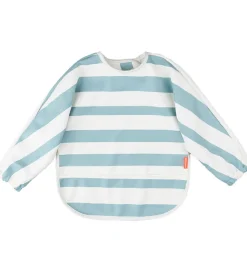 Done by Deer Forklæde - PU - Blå m. Striber