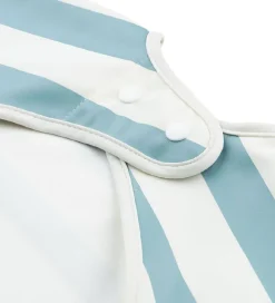 Done by Deer Forklæde - PU - Blå m. Striber