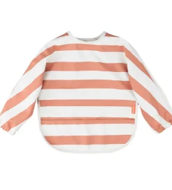 Done by Deer Forklæde - PU - Papaya m. Striber