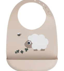 Done By Deer Hagesmæk m. Lomme - Silikone - Sheepy Sand