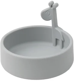 Done By Deer Skål - Silikone - Raffi - Grå