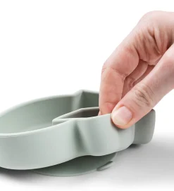 Done by Deer Snacktallerken - Silikone - Stick & Stay - Birdee -